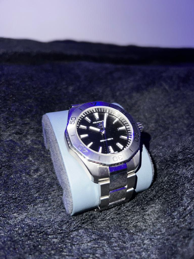 Tag heuer aquaracer professional 200m, Staal, Polshorloge, Ophalen of Verzenden, Zo goed als nieuw