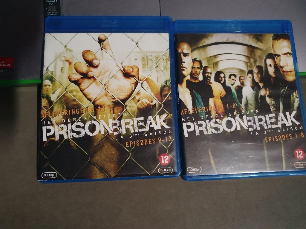 Prison Break seizoen 3 Aflevering 1-13 4blue-ray, Ophalen, Zo goed als nieuw, Actie