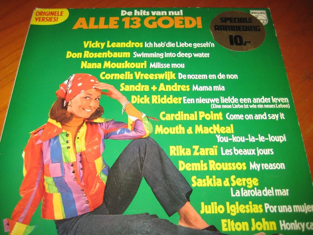 LP, Alle 13 Goed! De Hits van nu, Ophalen of Verzenden, Zo goed als nieuw, 12 inch