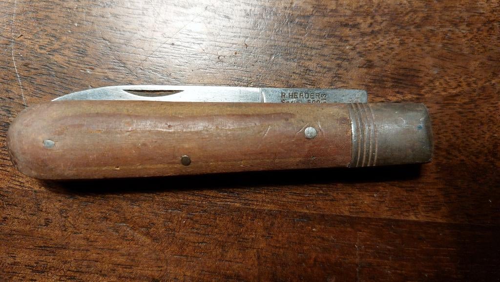Vintage R. Herder Serie 500 Kabelmes / Zakmes, Ophalen of Verzenden, Gebruikt