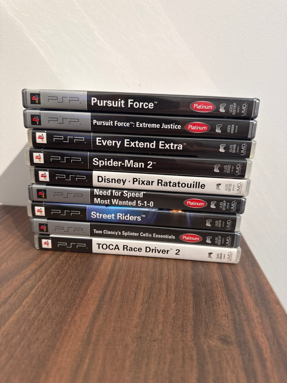 PSP Games: Diverse Collectie (9 stuks), Avontuur en Actie, Gebruikt, 1 speler, Ophalen of Verzenden
