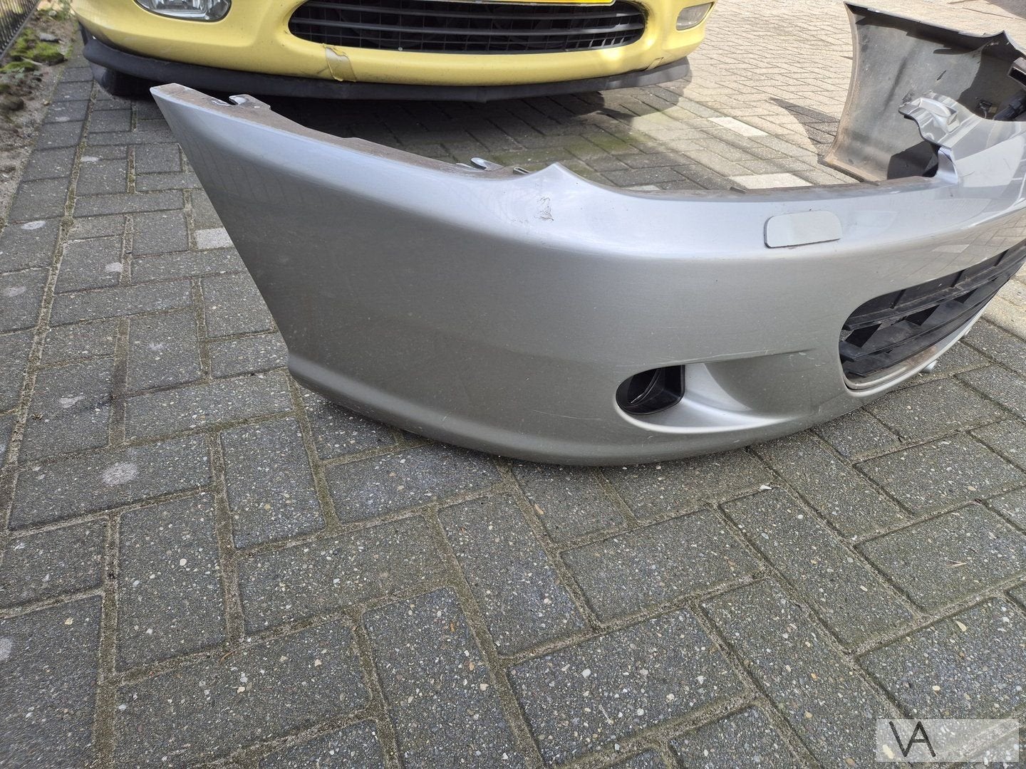 Peugeot 406 coupe voorbumper facelift met grille 2003 - 2005, Auto-onderdelen, Carrosserie en Plaatwerk, Gebruikt, -, Voor, -
