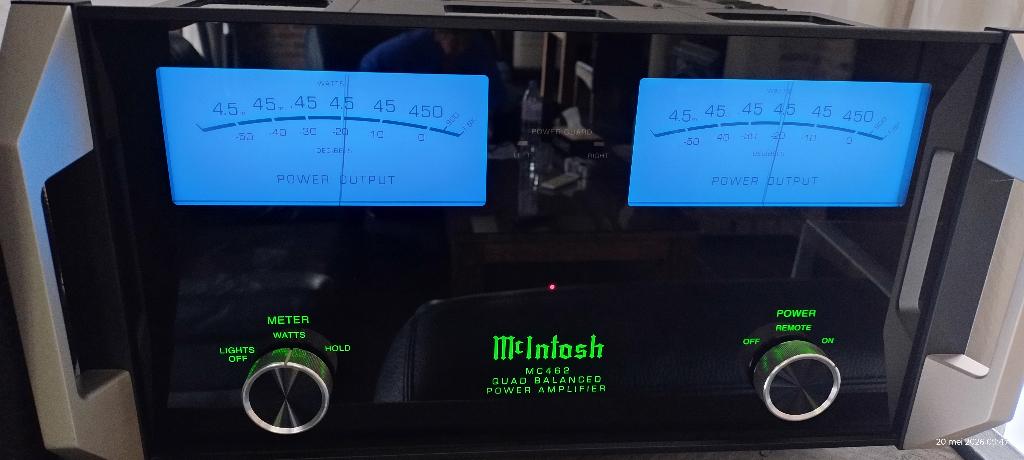 MCINTOSH MC462, Ophalen, Zo goed als nieuw, 120 watt of meer, Overige merken