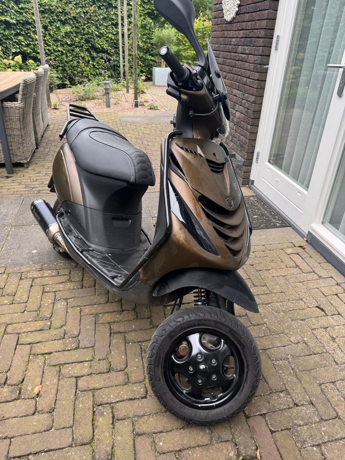 Piaggio Zip 4t2V Akrapovic | Originele SP voorvork, Ophalen, Gebruikt, Maximaal 45 km/u, Zip