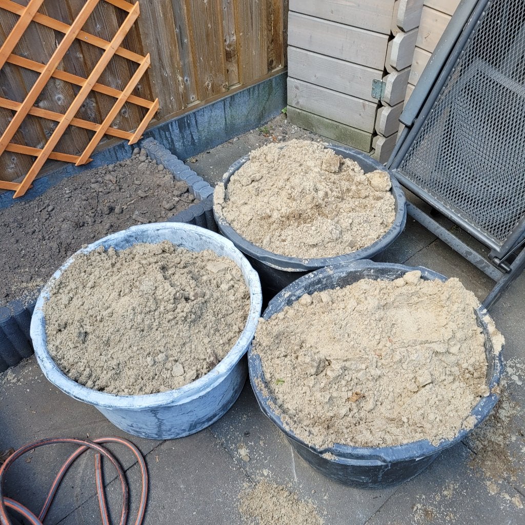 Schoon geel zand, Tuin en Terras, Zand, Ophalen, Ophoogzand