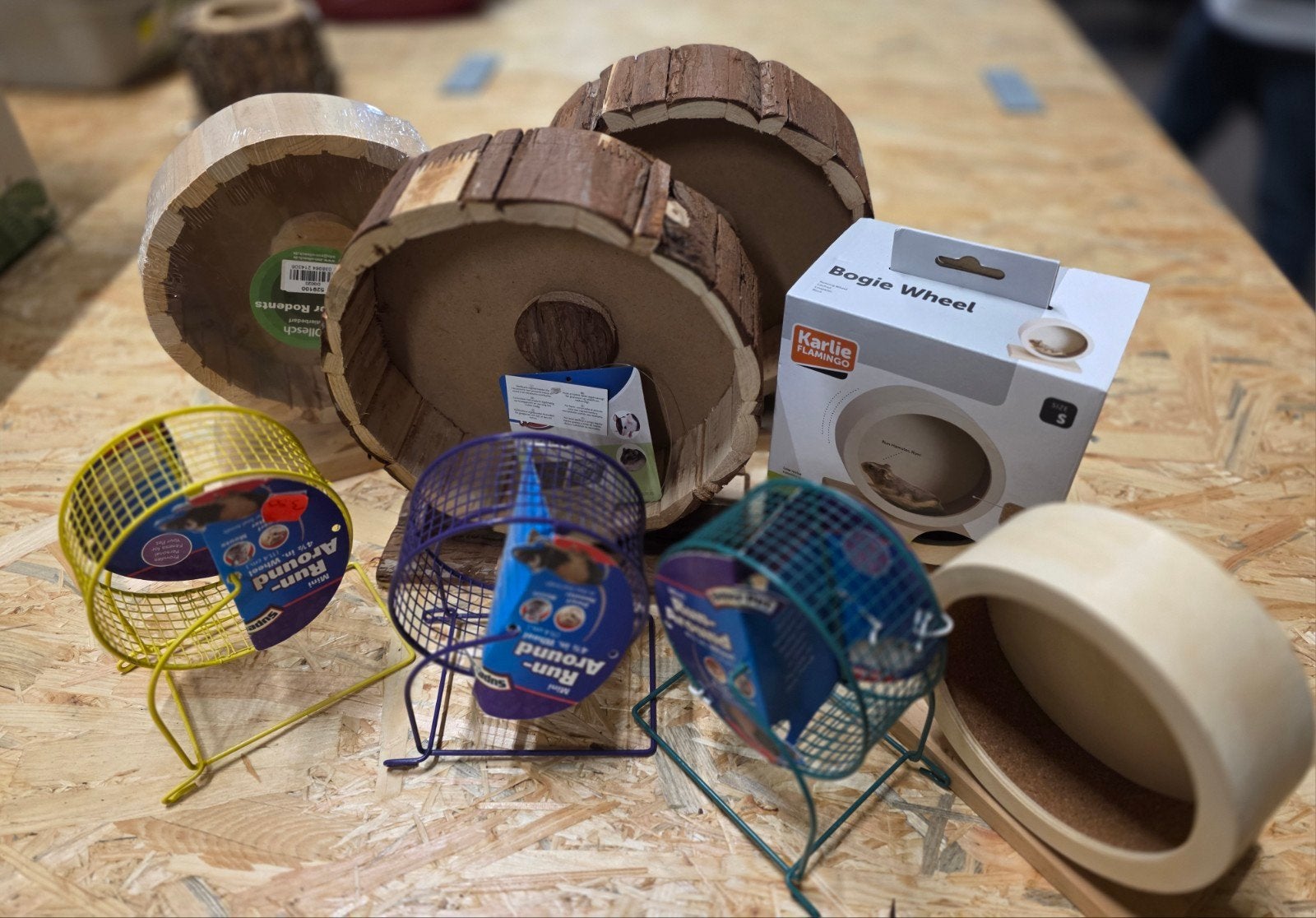 Restpartij Hamster/Muis - alles nieuw DOOS 4, Ophalen, Nieuw, Loopwiel of Rad