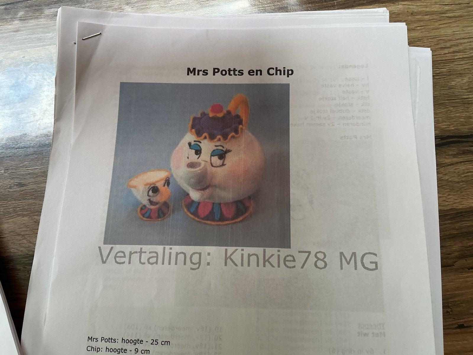 Disney patronen, Ophalen of Verzenden, Zo goed als nieuw, Haken, Patroon of Boek