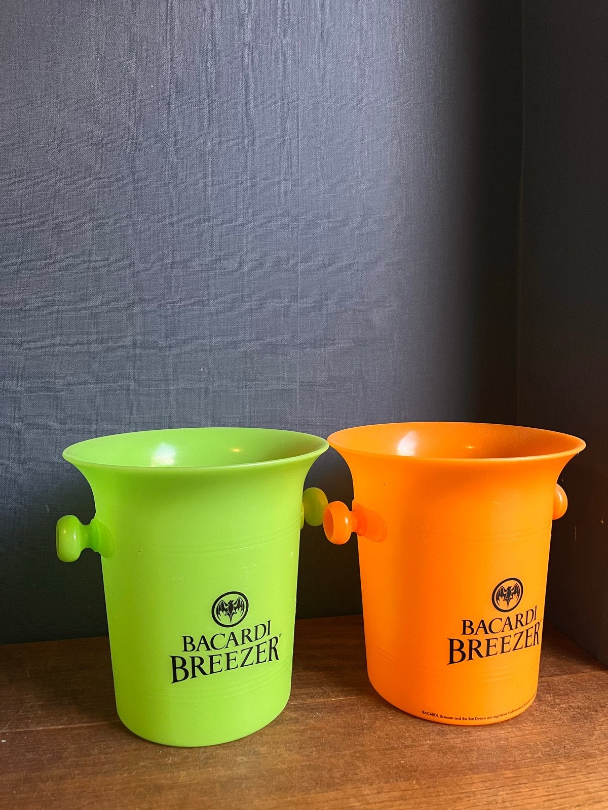Bacardi Breezer Ijsenmers - Set van 2, Ophalen of Verzenden, Zo goed als nieuw, Meerkleurig, Kunststof
