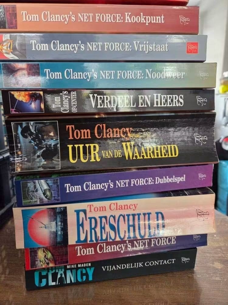 Tom Clancy's Boekenpakket: NET FORCE, Op-Center & meer, Boeken, Ophalen, Gelezen, Tom Clancy, Nederland