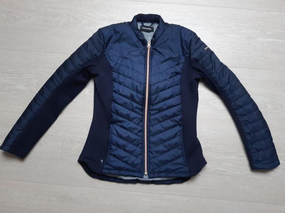Fouganza gewatteerd paardrij jasje, maat 151-160 cm, Dieren en Toebehoren, Paardrijkleding, Gebruikt, Kinderen, Overige soorten