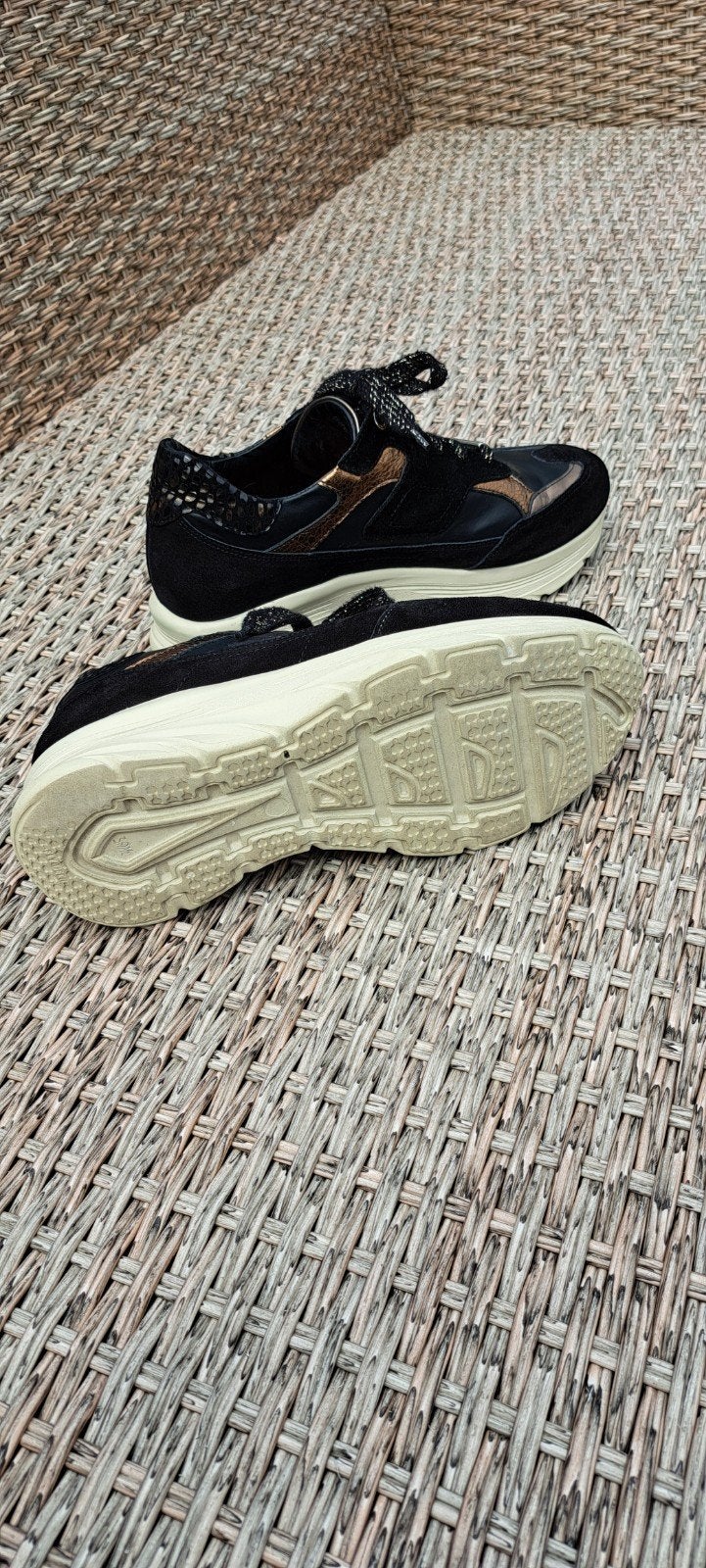 Footnotes, maat 39,5H, Zwart, Ophalen of Verzenden, Footnotes, Sneakers of Gympen
