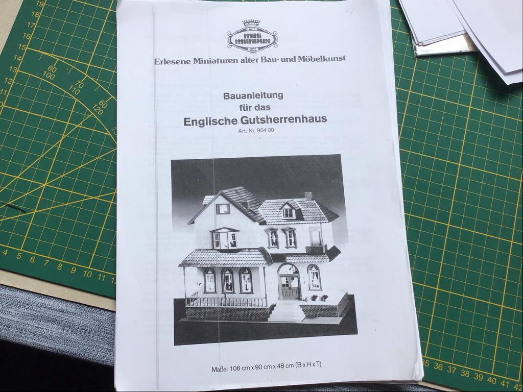 Bouwbeschrijving poppenhuis, Ophalen of Verzenden, Gebruikt, Poppenhuis