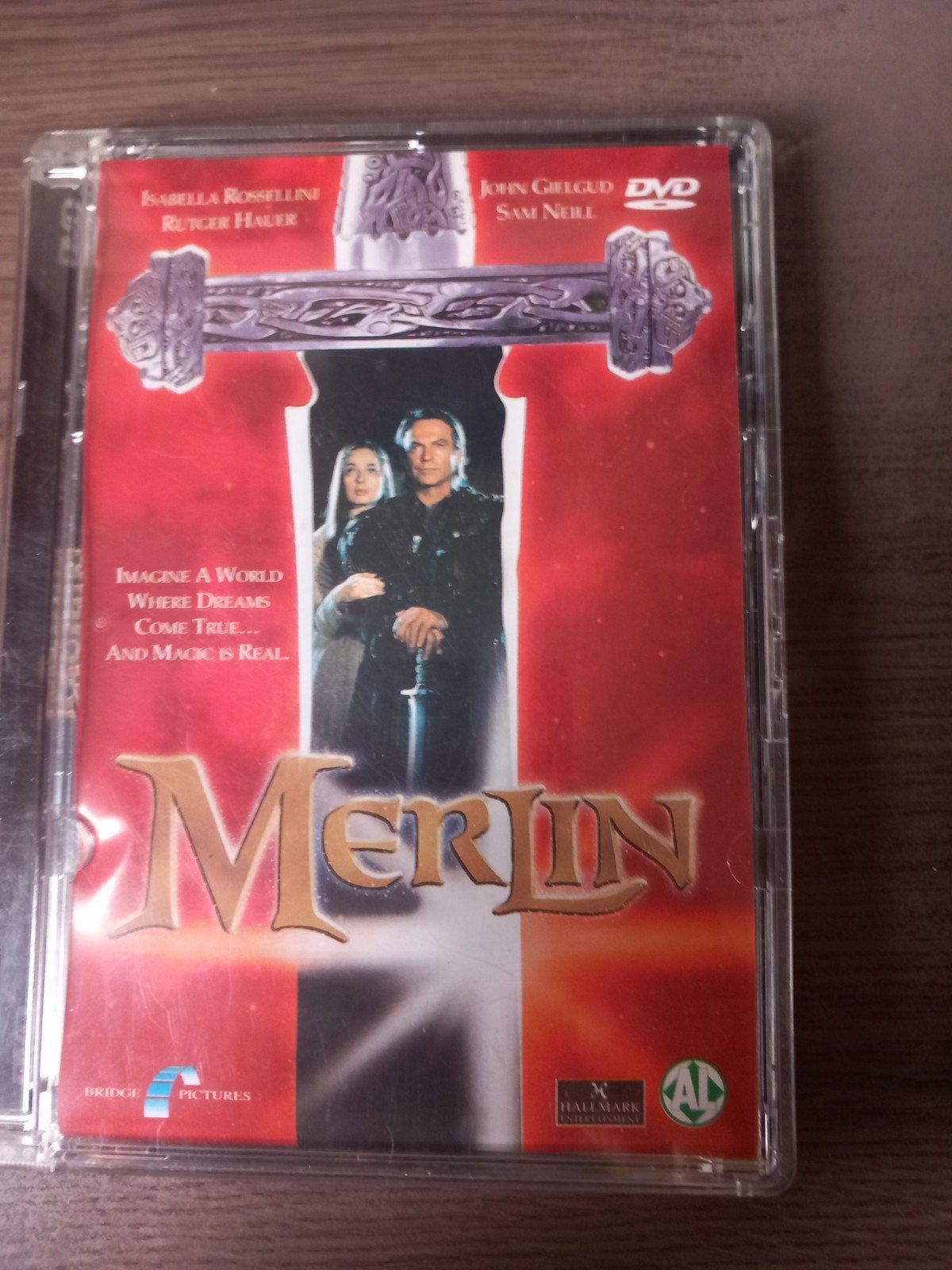 Merlin DVD - Historisch drama met Rutger Hauer, Cd's en Dvd's, Vanaf 12 jaar, Ophalen of Verzenden, Gebruikt, Historisch of Kostuumdrama