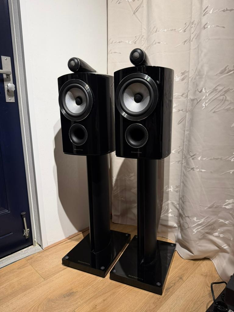 Mooie B&W 805 D3 Diamond Luidspreker Hoogglans Zwart, Audio, Tv en Foto, Luidsprekers, Ophalen of Verzenden, Zo goed als nieuw