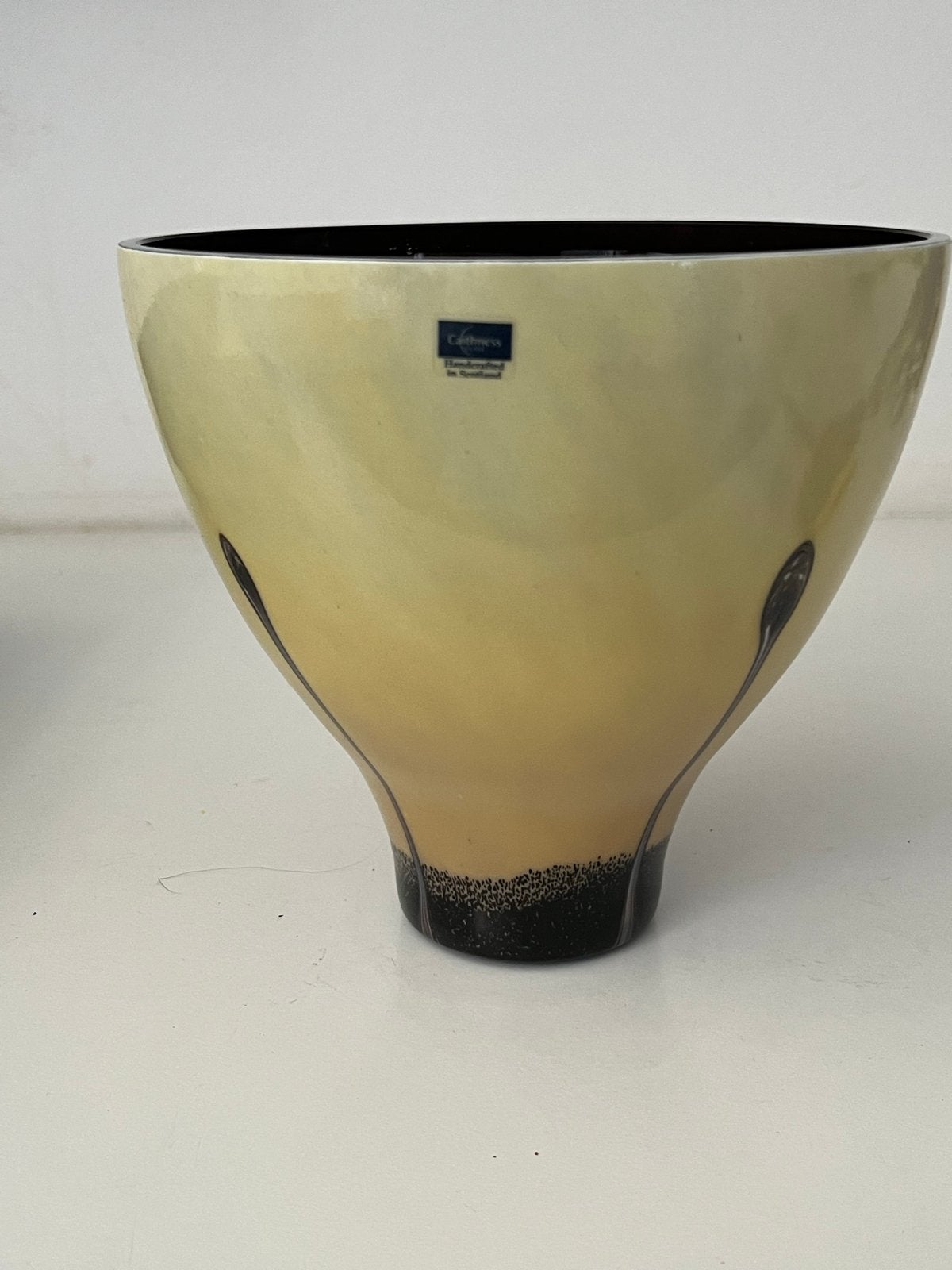 Caithness Glass vaas, handgemaakt in Schotland, Ophalen of Verzenden