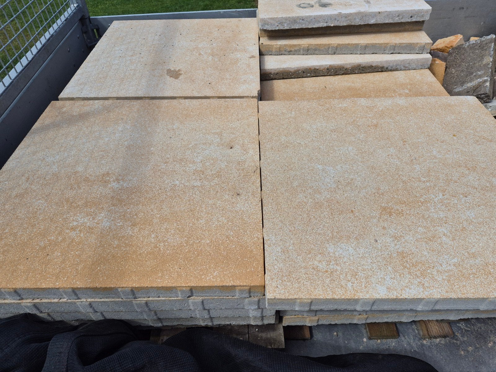 Tegels 60x60 smarton se xxs mont blanc, Tuin en Terras, Ophalen, Nieuw