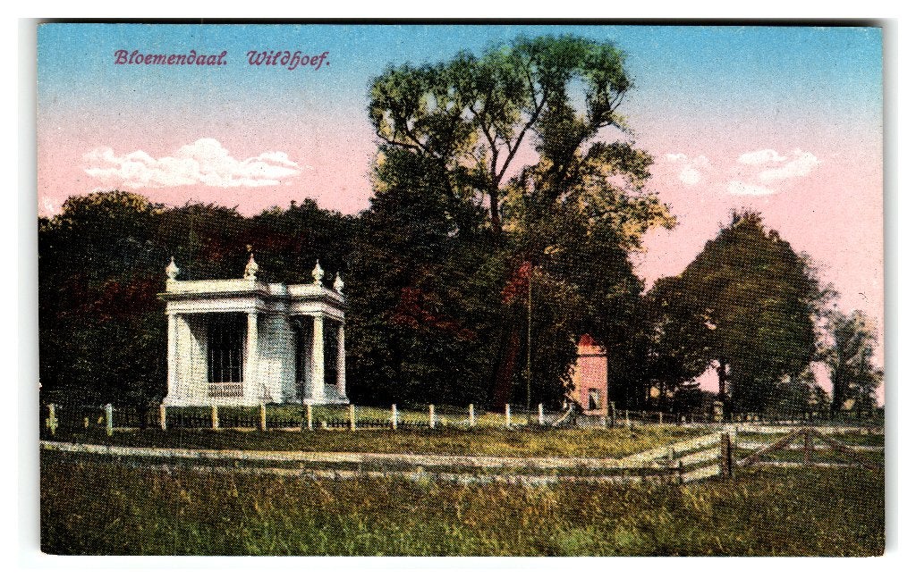 Bloemendaal, Wildhoef, Ophalen of Verzenden, 1920 tot 1940, Ongelopen, Noord-Holland