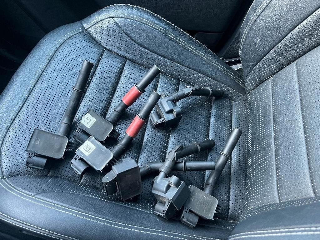 Bobines Mercedes-Benz A2769063700  ML AMG 2014 - Set van 4, Auto-onderdelen, Motor en Toebehoren, Ophalen, Gebruikt, Mercedes-Benz