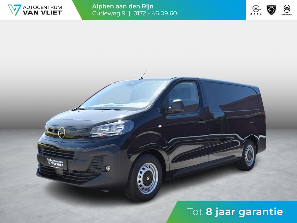 Opel Vivaro Electric L3 75 kWh | tot 8 jaar garantie | Apple, Auto's, Bestelauto's, Met garantie (alle), 2027 kg, Zwart, Origineel Nederlands
