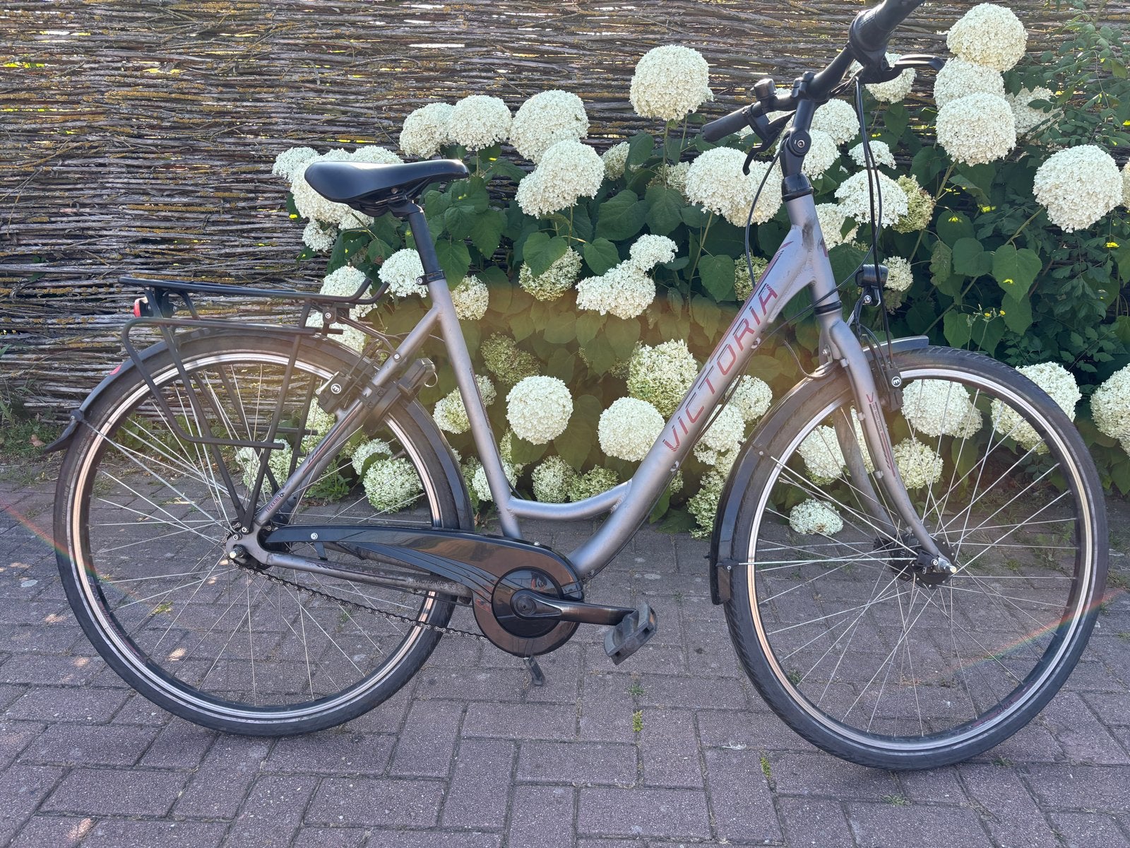 Victoria Damesfiets - Comfortabel en Goed Onderhouden, Overige merken, Ophalen of Verzenden, Zo goed als nieuw, Trommelrem