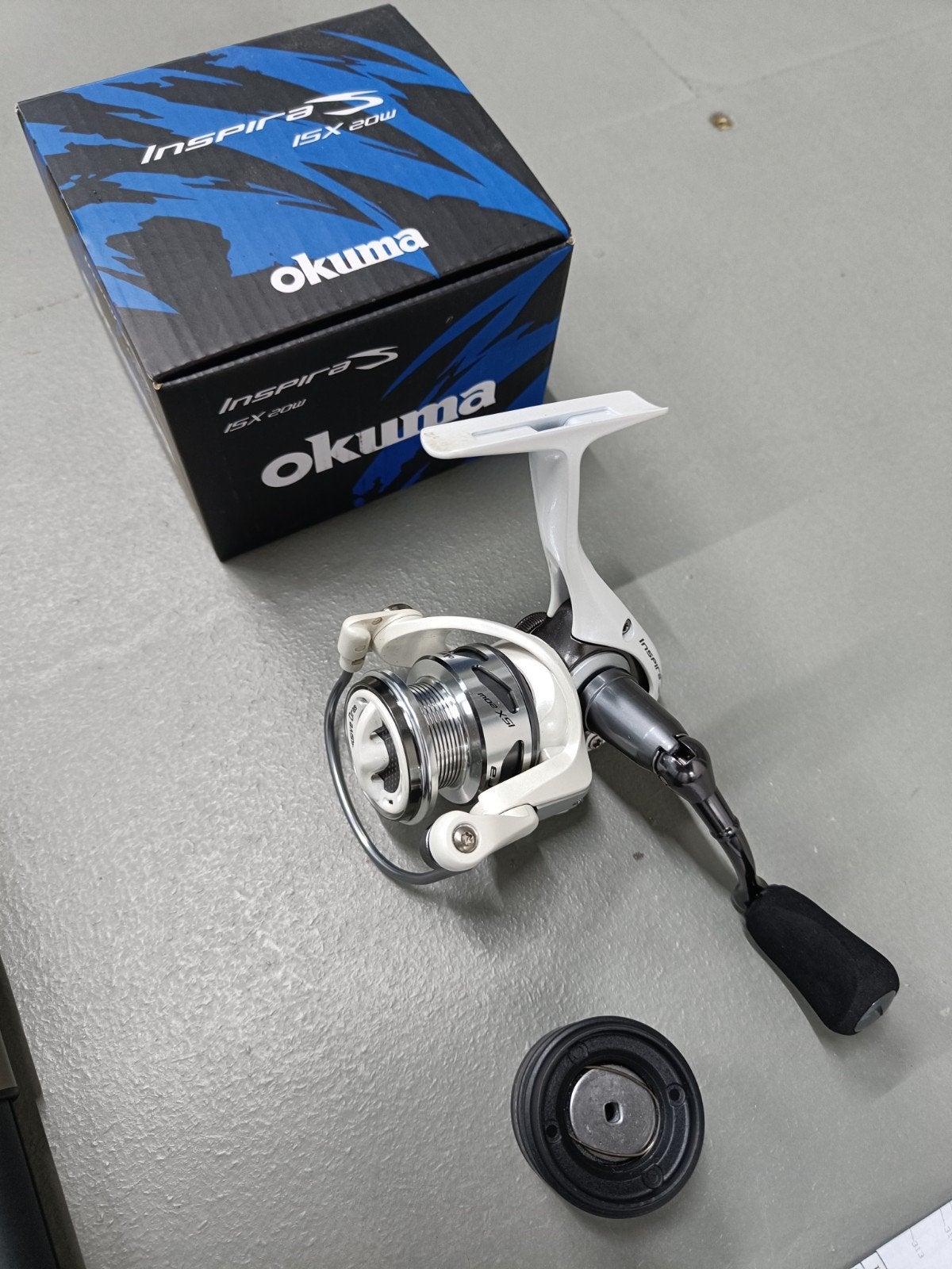 NIEUWE Okuma Inspira ISX 20w UL spinmolen 9bb 182g zie tekst, Ophalen of Verzenden, Nieuw, Molen