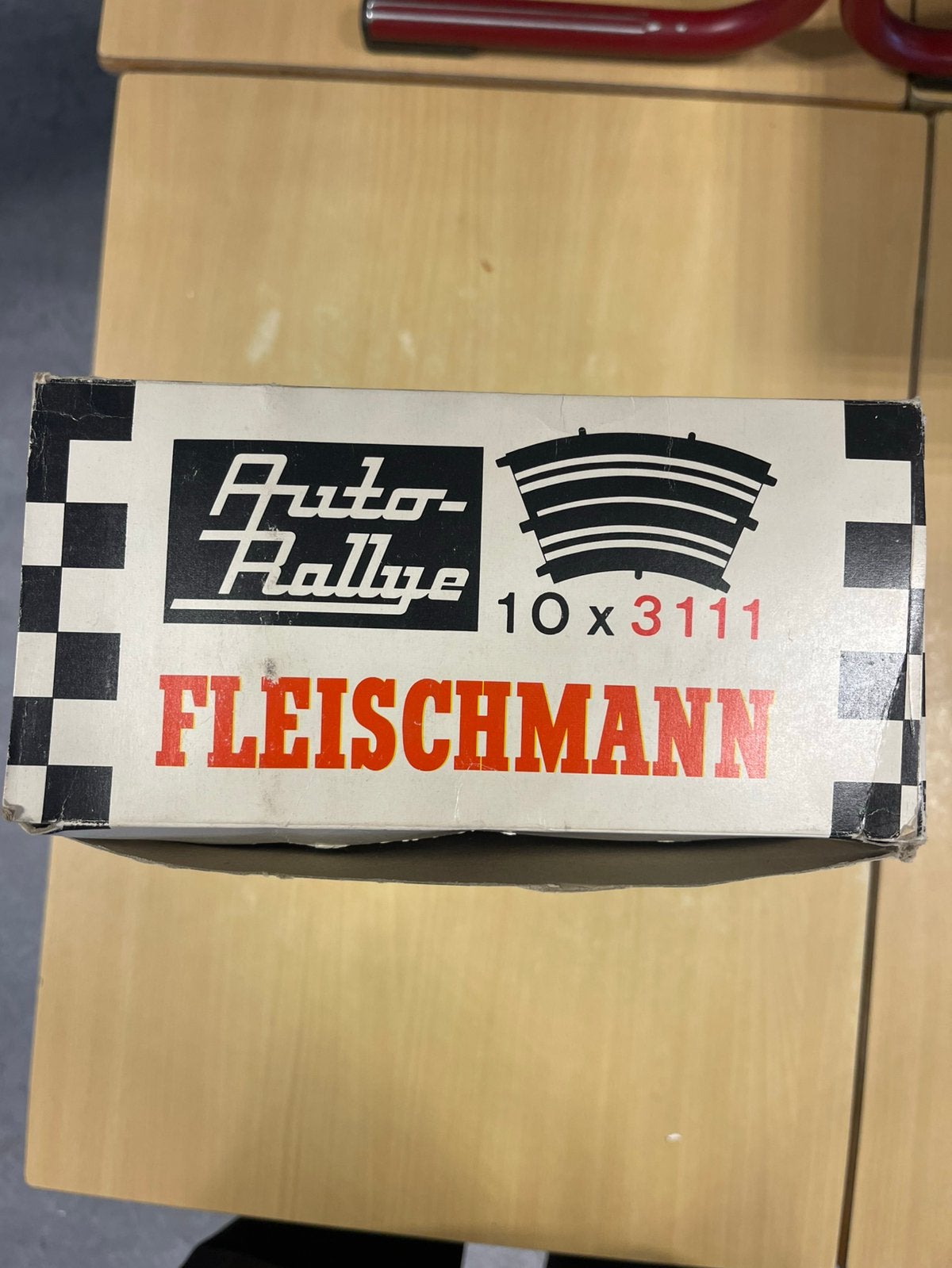 Fleischmann baandeel 3111 voor racebaan van 15 voor 12,50 e, Ophalen of Verzenden, Zo goed als nieuw, Elektrisch, Fleischmann