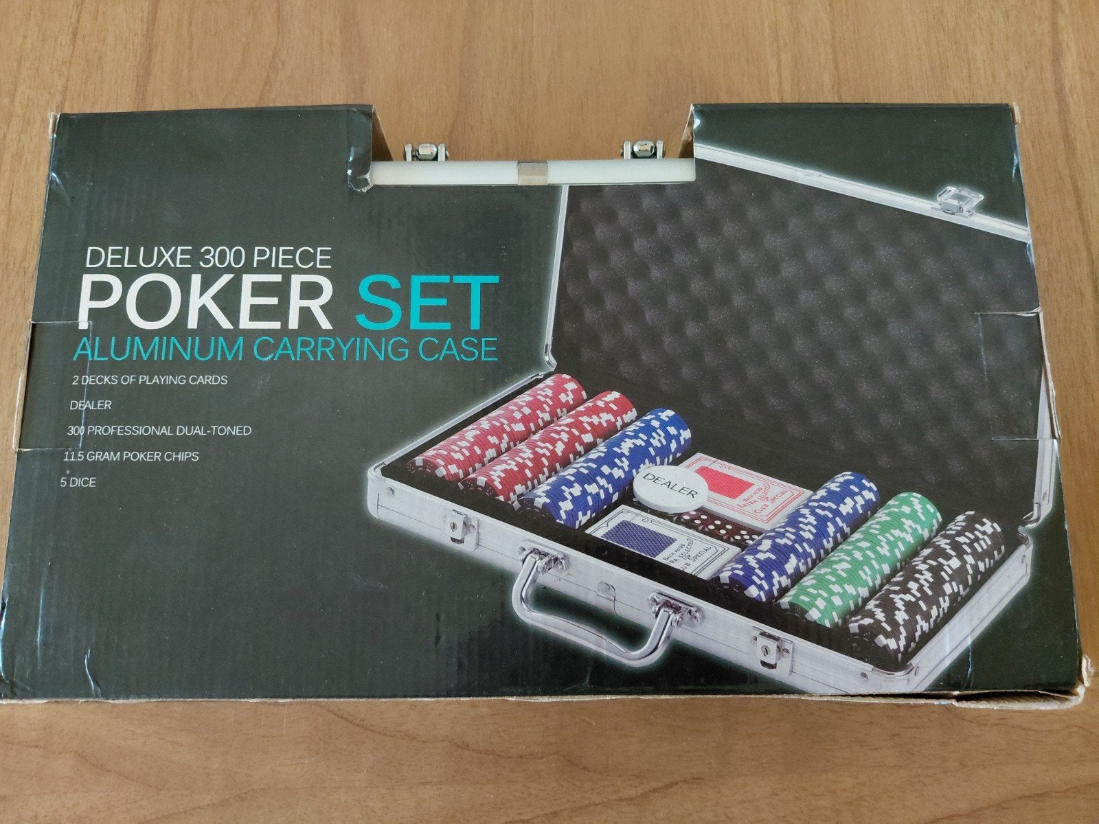 Pokerset De luxe, Hobby en Vrije tijd, Ophalen of Verzenden, Zo goed als nieuw