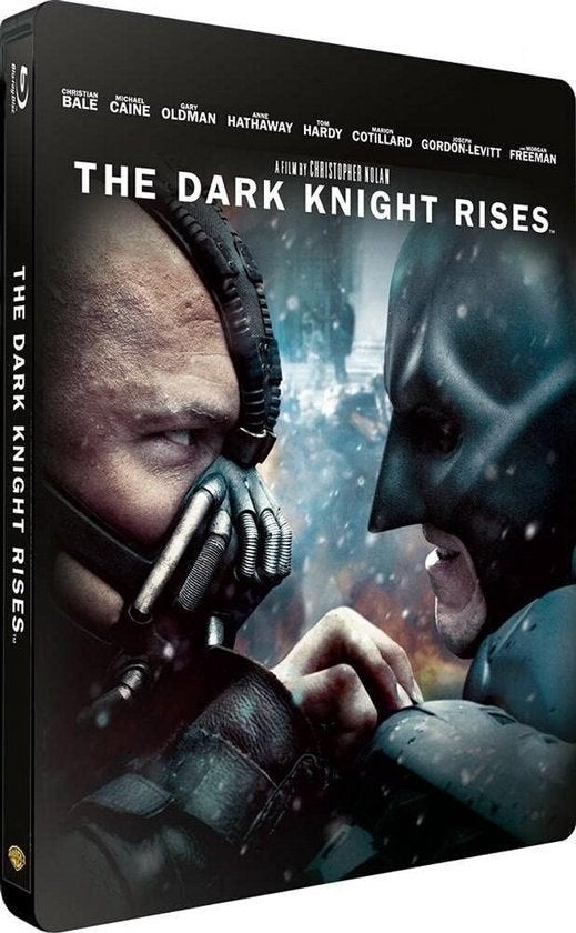 Blu ray + DVD: The Dark Knight rises (steelbook), Ophalen of Verzenden, Zo goed als nieuw, Actie