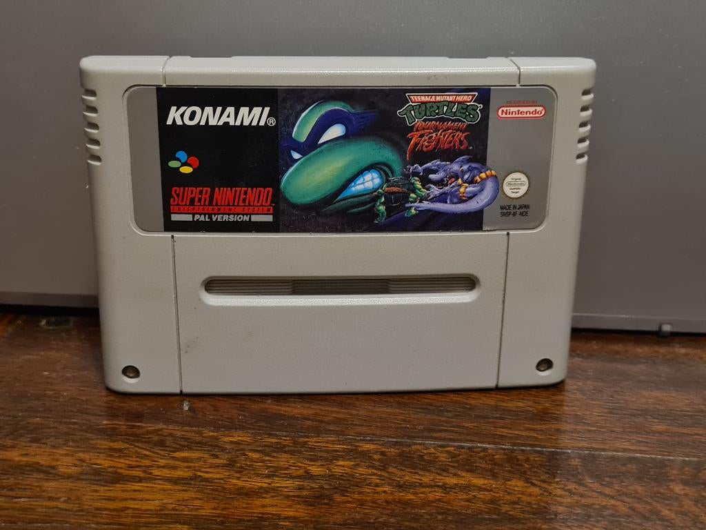 Teenage Mutant Hero Turtles Tournament Fighters SNES, Spelcomputers en Games, Games | Nintendo Super NES, Vechten, 2 spelers, Ophalen of Verzenden