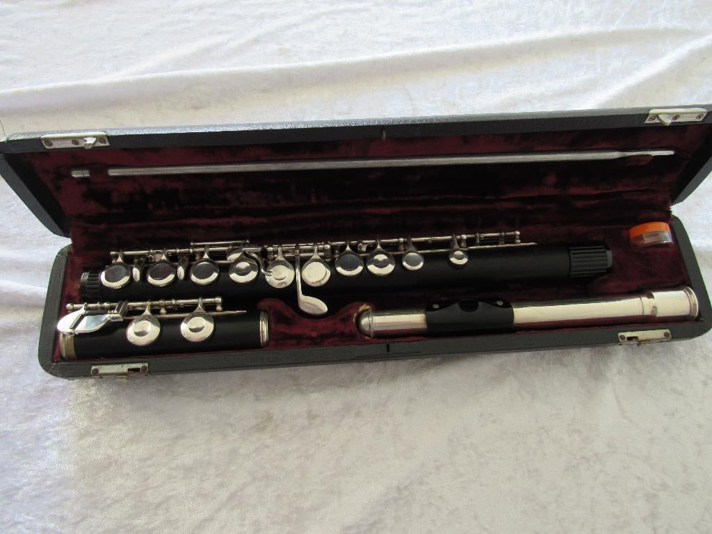 Uebel houten dwarsfluit, Gebruikt, -, Dwarsfluit, -