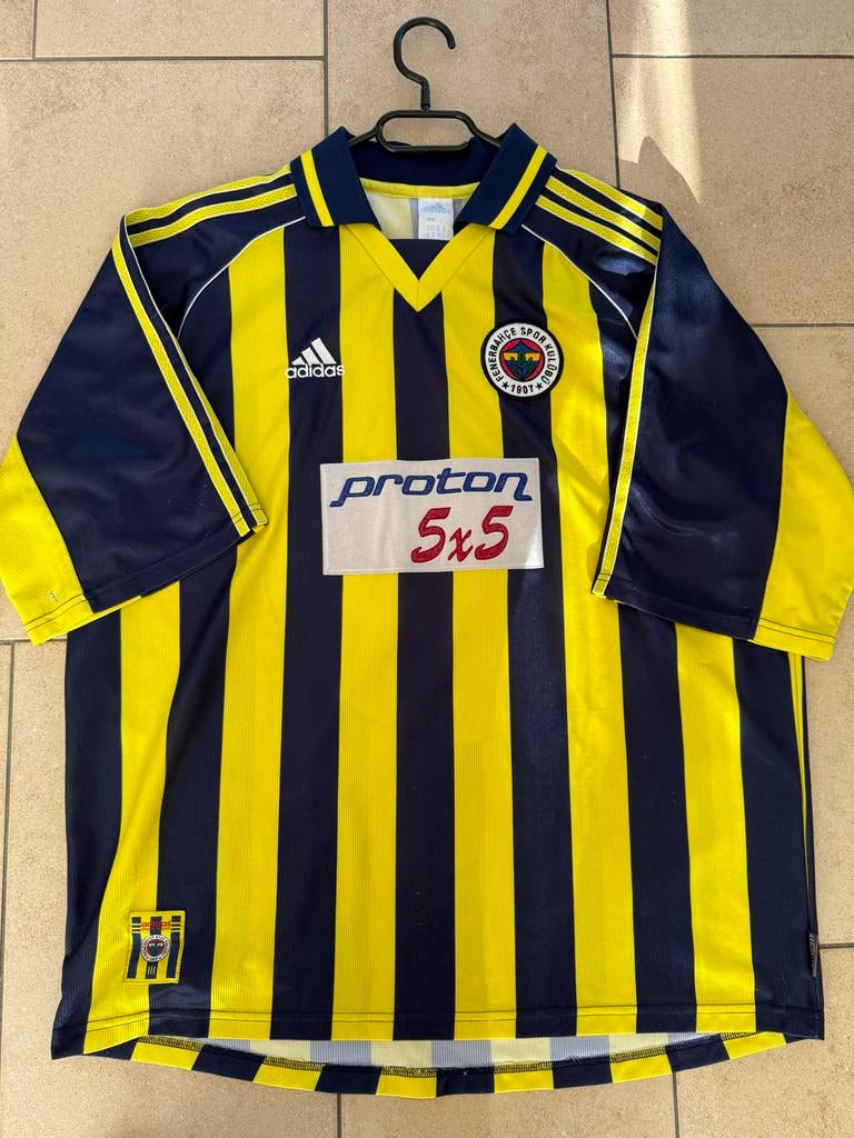 Fenerbahce 1999-2000 Shirt Origineel Maat XL PERFECTE STAAT, Blauw, Maat 56/58 (XL), Ophalen of Verzenden, Zo goed als nieuw