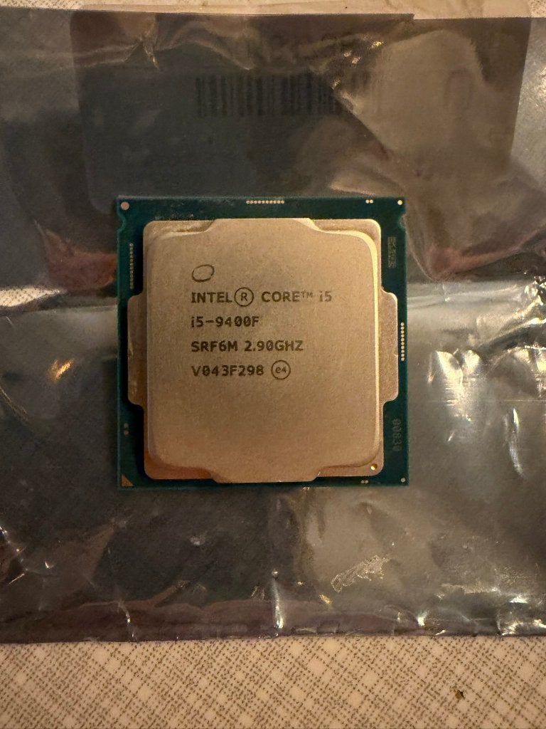 Intel Core i5-9400F, Computers en Software, 6-core, LGA 1151, Gebruikt, Intel Core i5