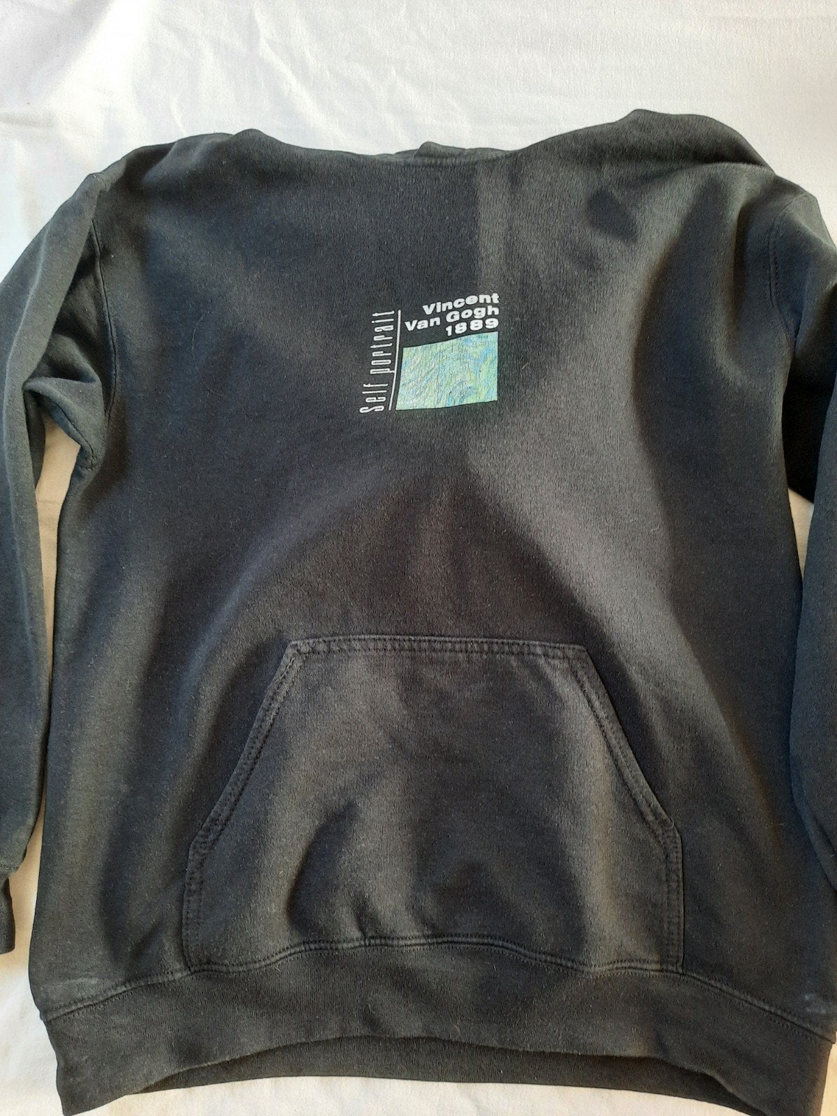 Reclaimed Vintage Van Gogh hoodie zwart maat S, Reclaimed Vintage, Zwart, Ophalen of Verzenden, Maat 36 (S)
