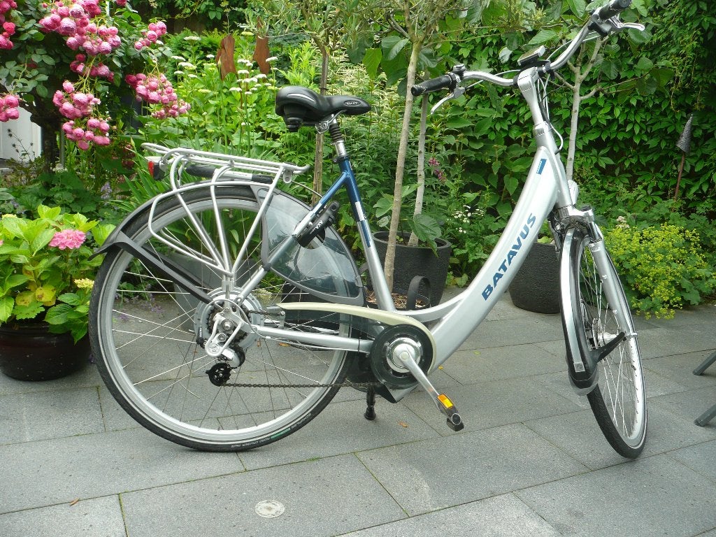 Te koop e-bike, Batavus Padova damesfiets 55 cm, Ophalen, Versnellingen, Batavus, Trommelrem