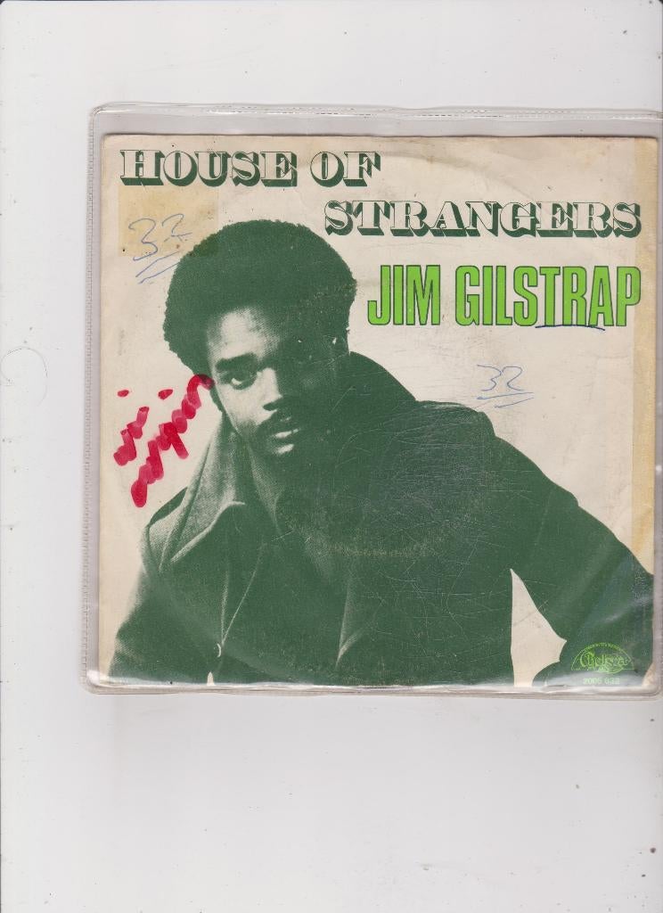 7" Single Jim Gilstrap - House of strangers, Cd's en Dvd's, Ophalen of Verzenden, Gebruikt, Dance
