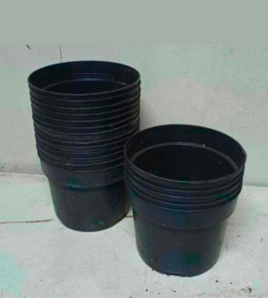 Kweekpotten plantenpotten bloempotten 2 liter, Kunststof, Gebruikt, Rond, Ophalen of Verzenden