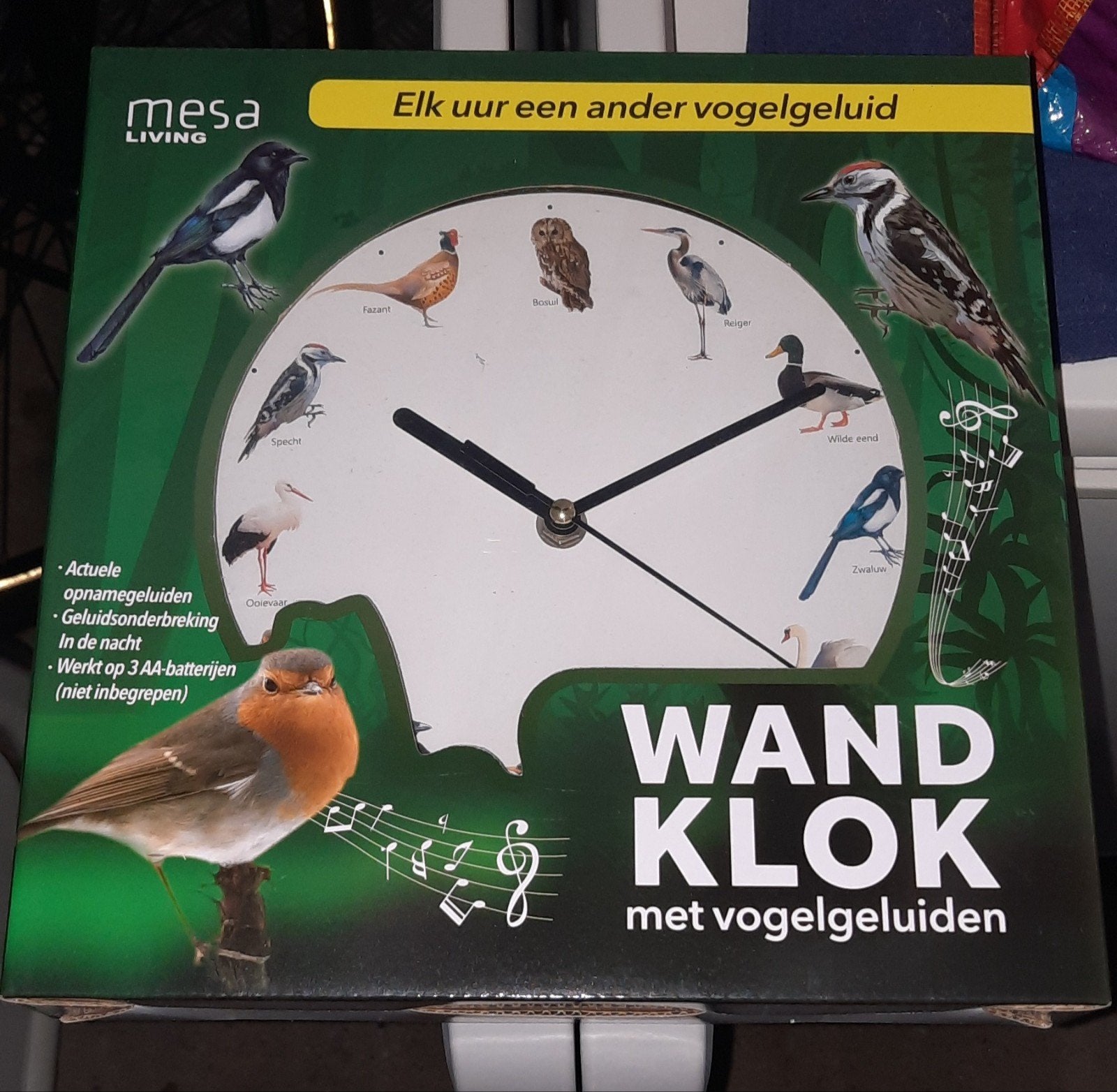 Wand Klok, Verzenden