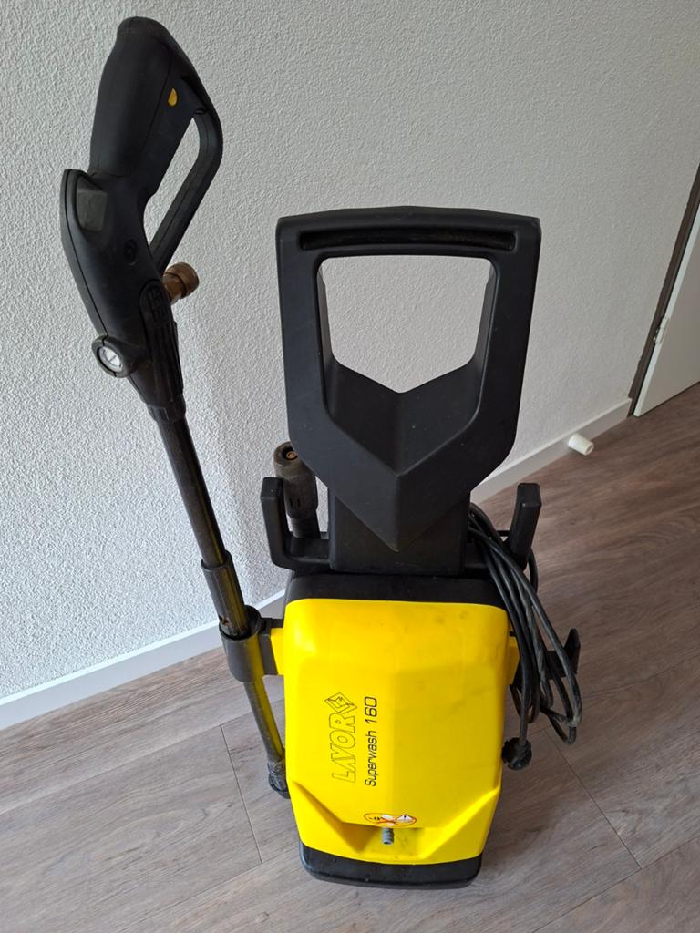hogedrukreiniger incl accessoires en boekje, Tuin en Terras, Hogedrukreinigers, Ophalen, Gebruikt, Elektrisch