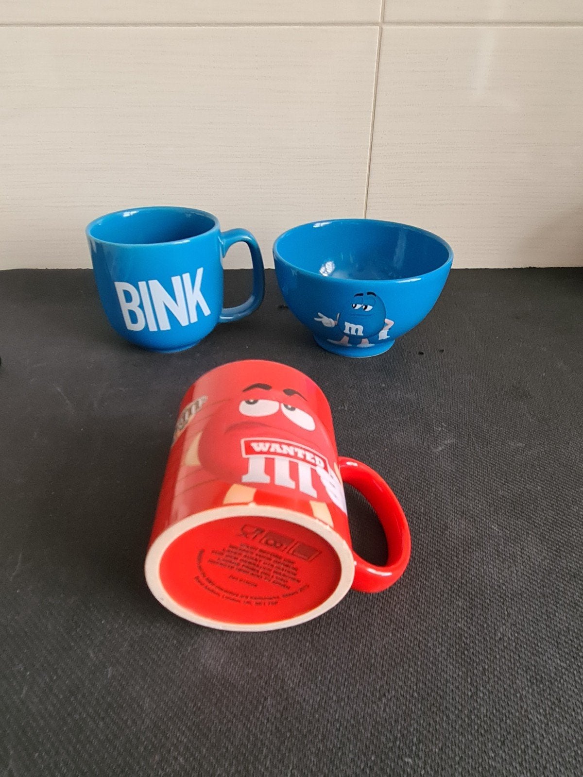 M&M's servies, Ophalen of Verzenden, Zo goed als nieuw