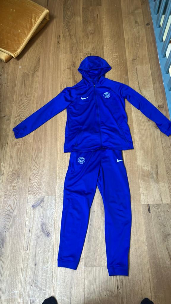 Nike Paris Saint-Germain Trainingspak Blauw - Zo goed als ni, Ophalen of Verzenden, Zo goed als nieuw