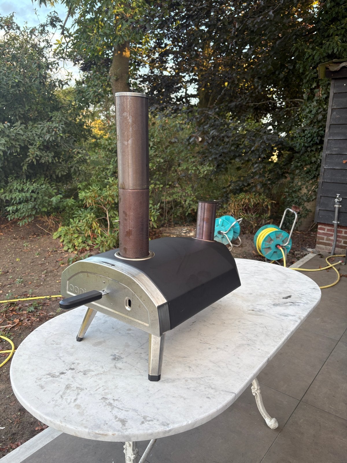Ooni Fyra 12 pellet Pizzaoven, Tuin en Terras, Pizzaovens, Ophalen, Zo goed als nieuw