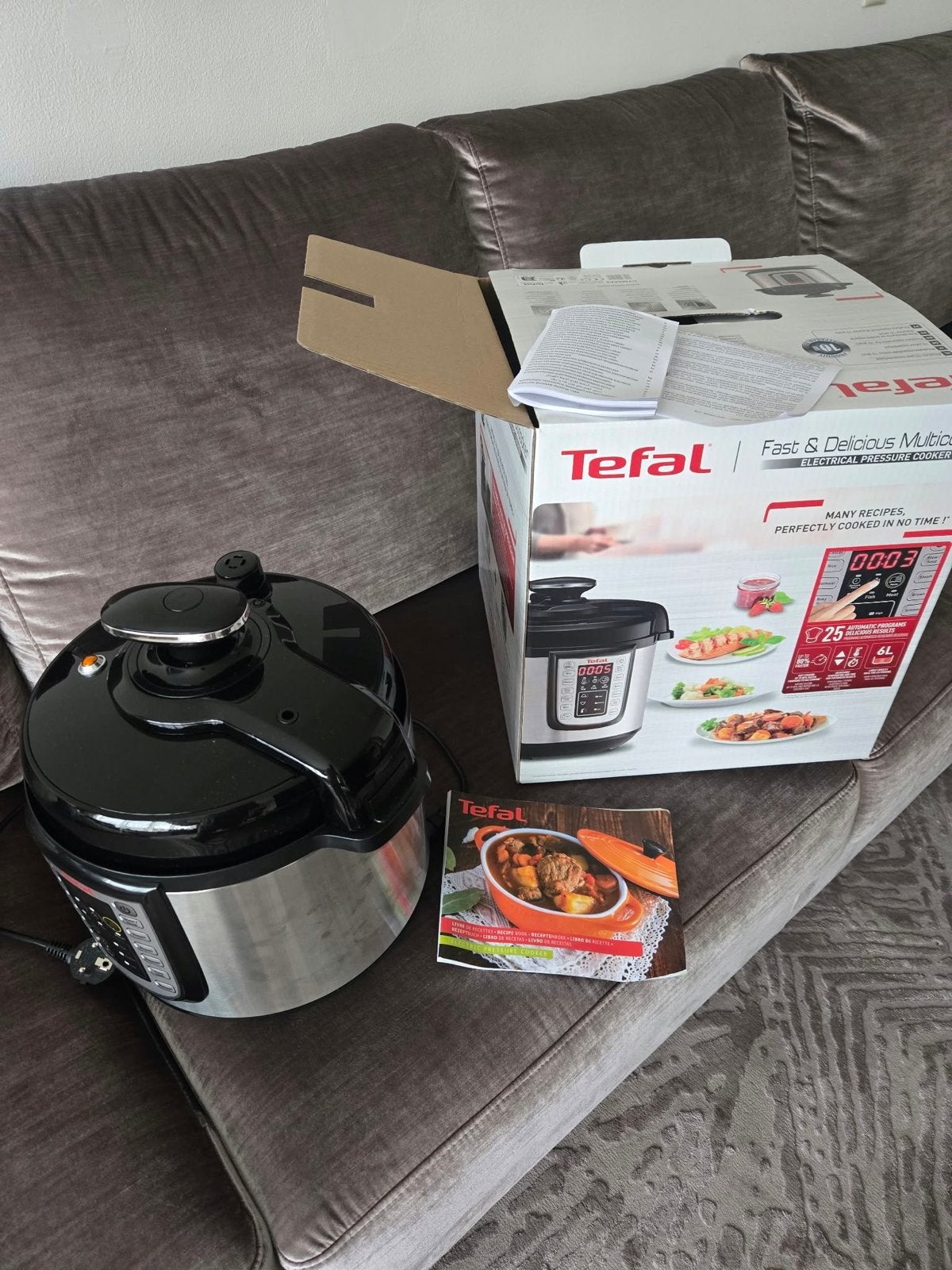 Tefal Fast & Delicious Multicooker - Zo goed als nieuw, Ophalen of Verzenden, Zo goed als nieuw