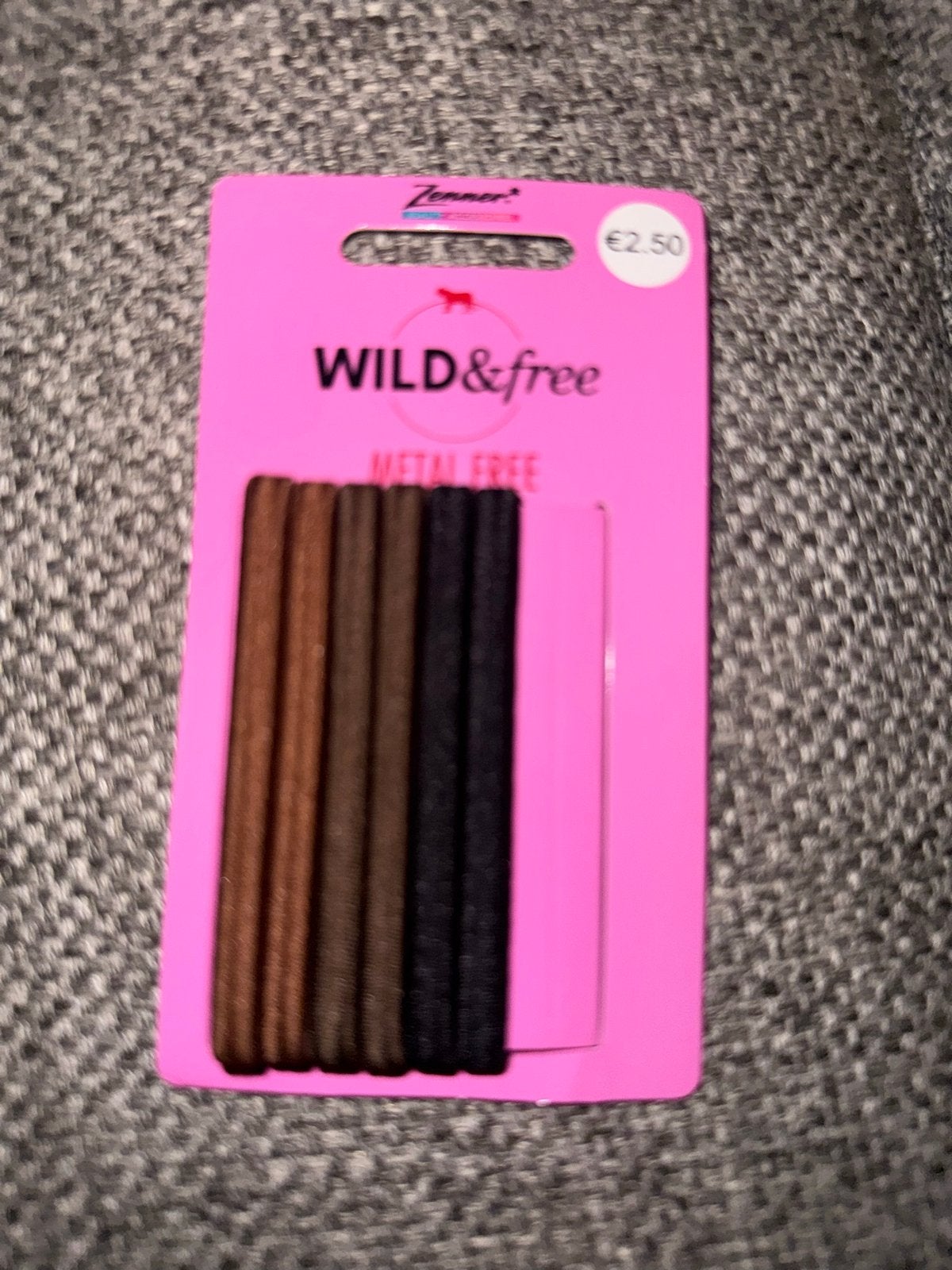 Zenner Wild & Free Haarelastiekjes - Metaalvrij, Verzenden, Nieuw, Overige typen