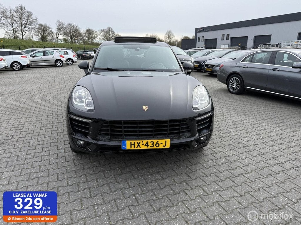 Porsche Macan 3.0 D S leer dak camera ex bpm, Auto's, Porsche, Bedrijf, Te koop, Macan, 4x4, ABS, Airbags, Airconditioning, Alarm