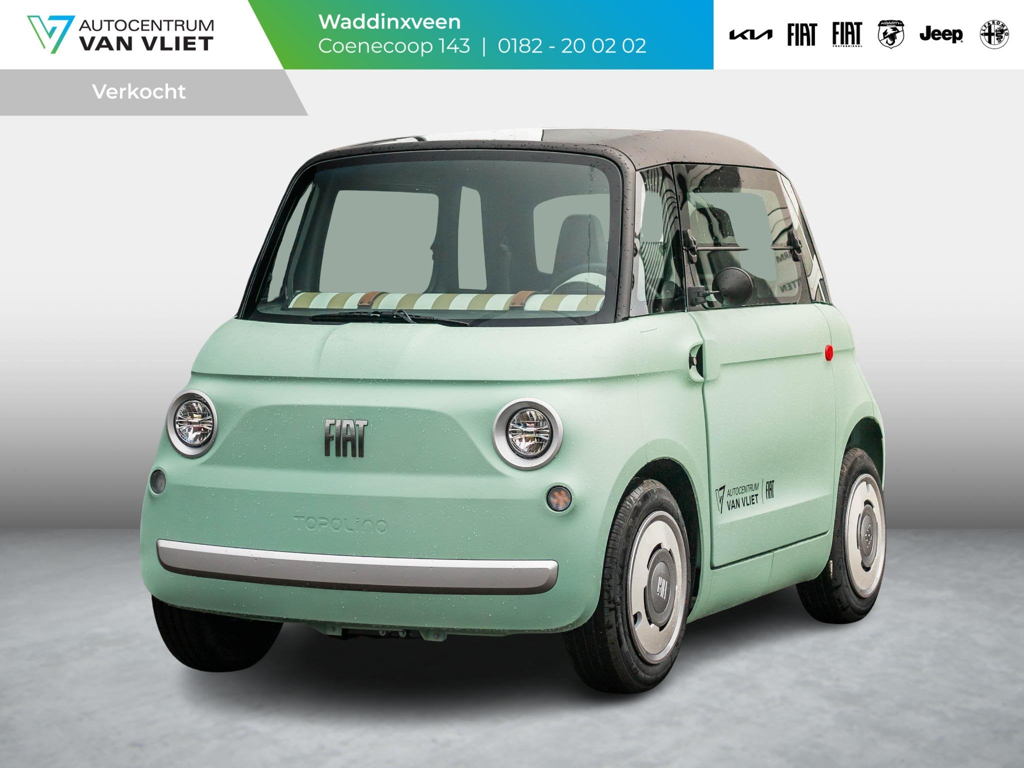 Fiat Topolino Base | Uit voorraad leverbaar ! | Actieradius, Auto's, 400 kg, Met garantie (alle), 75 km, Origineel Nederlands