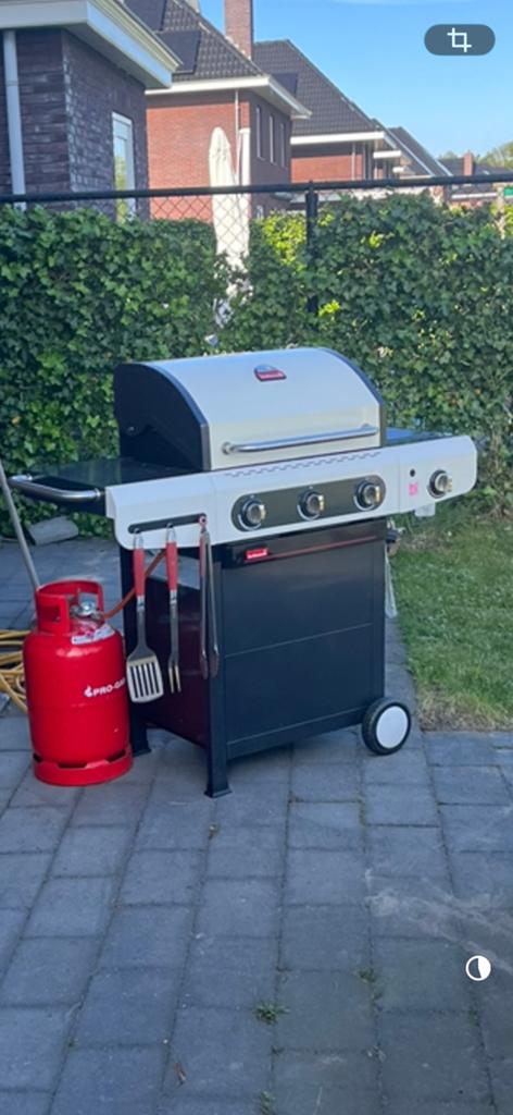 Barbecook bbq sieste 310 creme barbecue, Ophalen, Zo goed als nieuw
