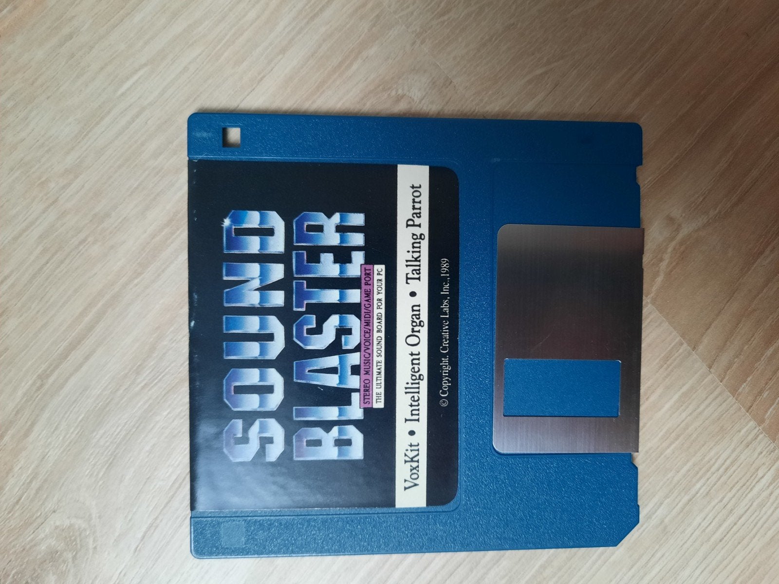 Floppy soundblaster 1989, Computers en Software, Vintage Computers, Ophalen of Verzenden