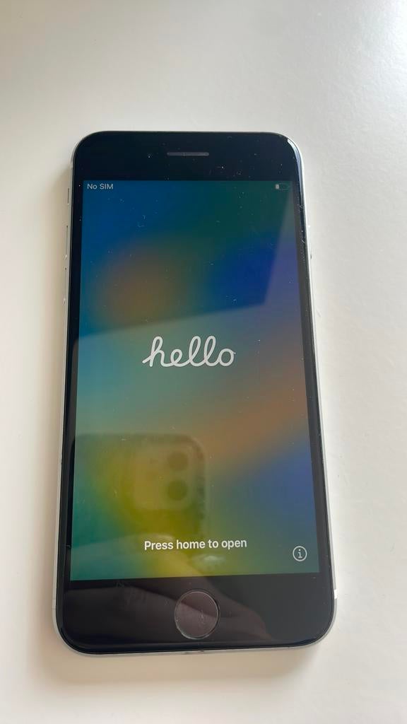 Witte Apple Iphone SE (2e generatie), Telecommunicatie, Mobiele telefoons | Apple iPhone, Ophalen, Gebruikt, Wit, 77 %