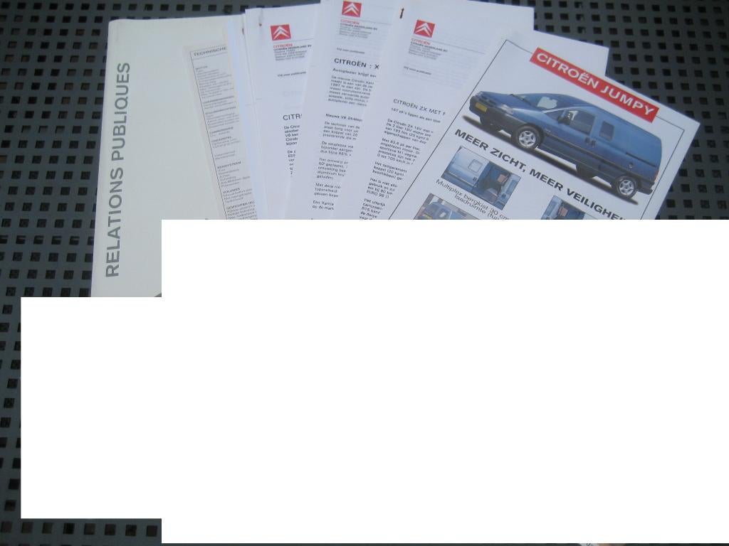 Citroën Persmap 1997, Boeken, Auto's | Folders en Tijdschriften, Nieuw, Citroën, Ophalen of Verzenden