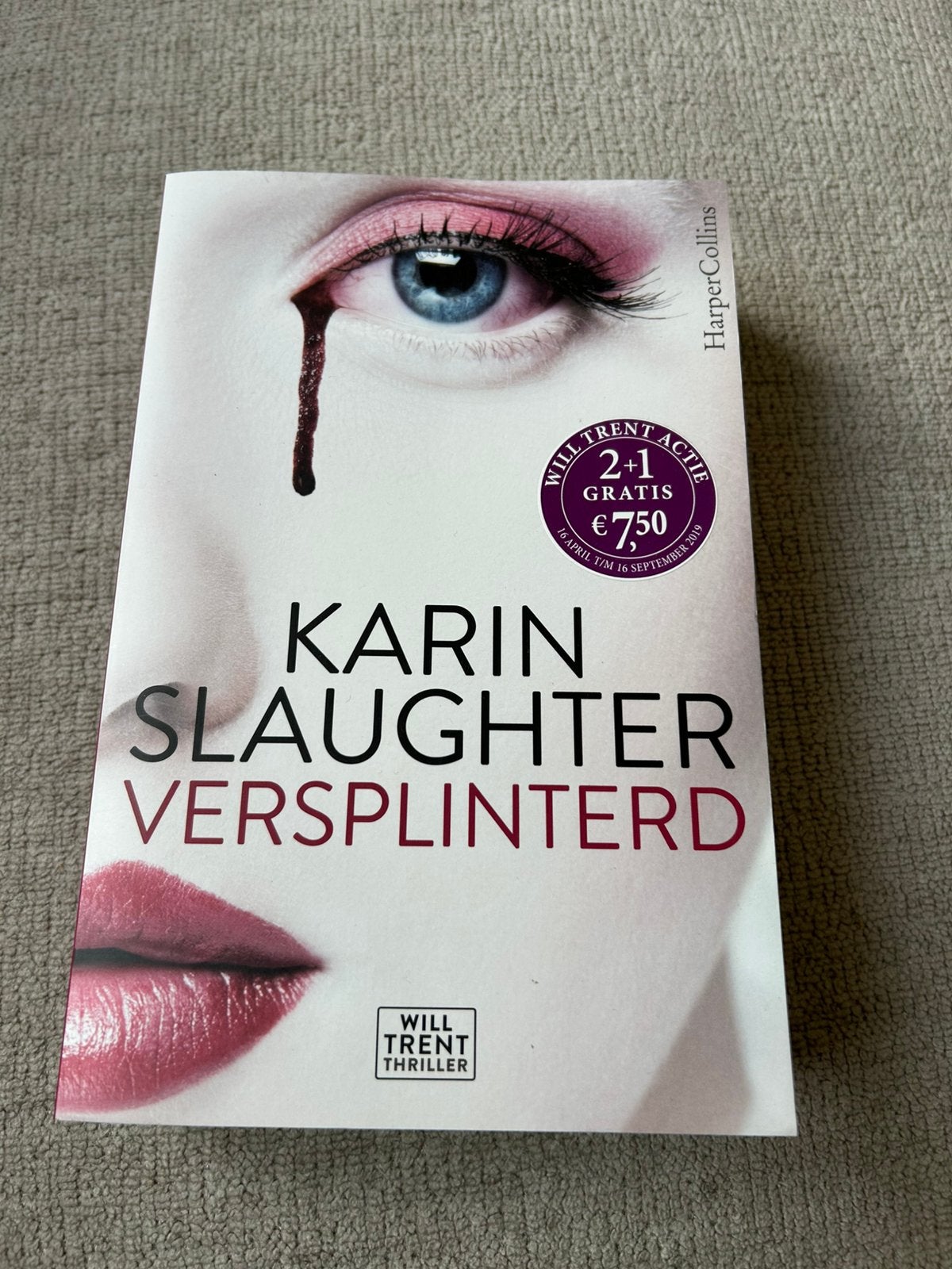 Karin Slaughter - Versplinterd, Boeken, Thrillers, Zo goed als nieuw, Ophalen of Verzenden
